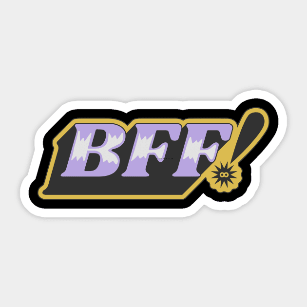 BFF Sticker by D's Tee's